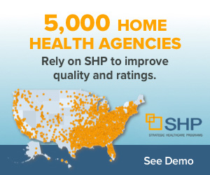 screenshot of SHP for Home Health Agencies